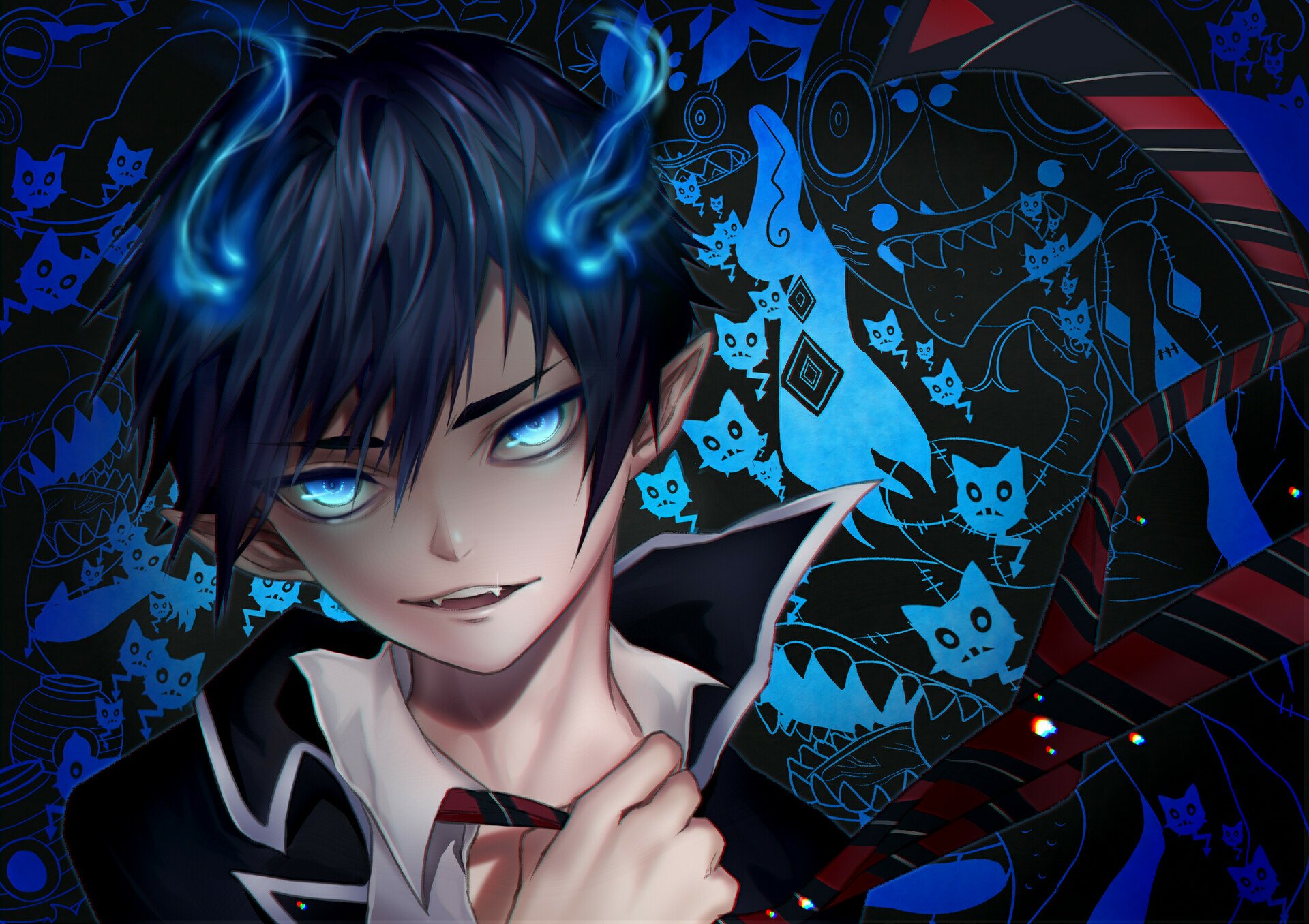 6. Rin Okumura from Blue Exorcist - wide 5
