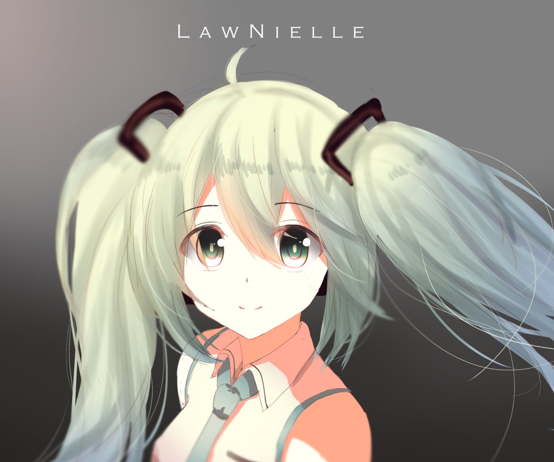 Download Hatsune Miku Anime Vocaloid HD Wallpaper by LawNielle