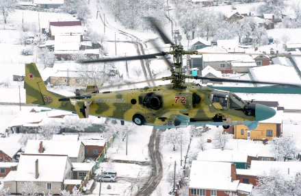 aircraft attack helicopter helicopter military Kamov Ka-52 HD Desktop Wallpaper | Background Image