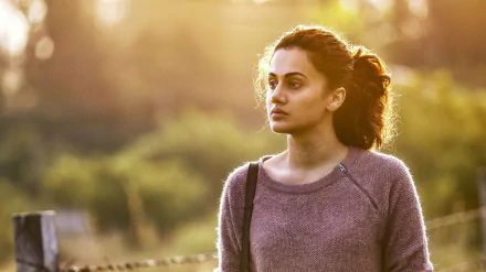 depth of field brunette Indian actress Taapsee Pannu movie game over HD Desktop Wallpaper | Background Image