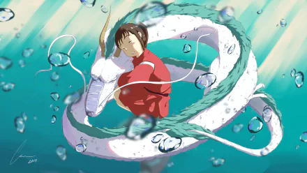 Anime Spirited Away HD Desktop Wallpaper | Background Image