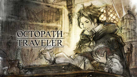 Cyrus Albright video game Octopath Traveler HD Desktop Wallpaper | Background Image