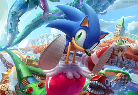 green eyes video game Sonic the Hedgehog HD Desktop Wallpaper | Background Image