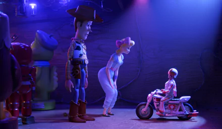 Duke Caboom Bo Peep Woody (Toy Story) movie Toy Story 4 HD Desktop Wallpaper | Background Image