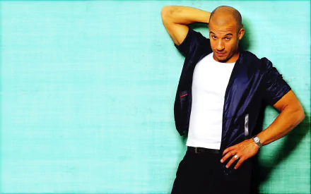 actor Celebrity Vin Diesel HD Desktop Wallpaper | Background Image