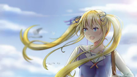 Eriri Spencer Sawamura Anime Saekano: How to Raise a Boring Girlfriend HD Desktop Wallpaper | Background Image