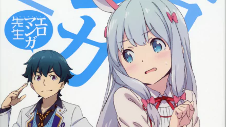 Masamune Izumi Sagiri Izumi Anime EroManga-Sensei HD Desktop Wallpaper | Background Image