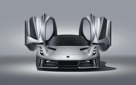 supercar silver car car Lotus (Car) vehicle lotus evija HD Desktop Wallpaper | Background Image