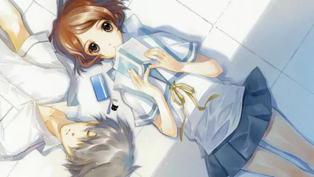 Kei Asai Misora Haruki Anime Sakurada Reset HD Desktop Wallpaper | Background Image