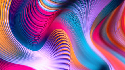 colorful wave Abstract colors HD Desktop Wallpaper | Background Image