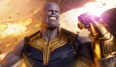 Infinity Gauntlet Comic Thanos HD Desktop Wallpaper | Background Image