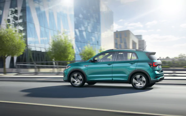 SUV car Volkswagen vehicle Volkswagen T-Cross HD Desktop Wallpaper | Background Image