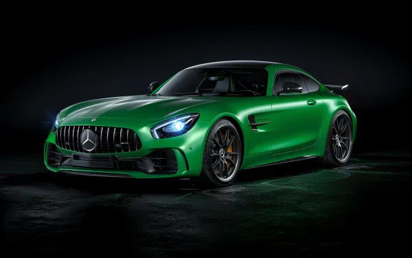 supercar green car car Mercedes-AMG vehicle Mercedes-AMG GT R HD Desktop Wallpaper | Background Image