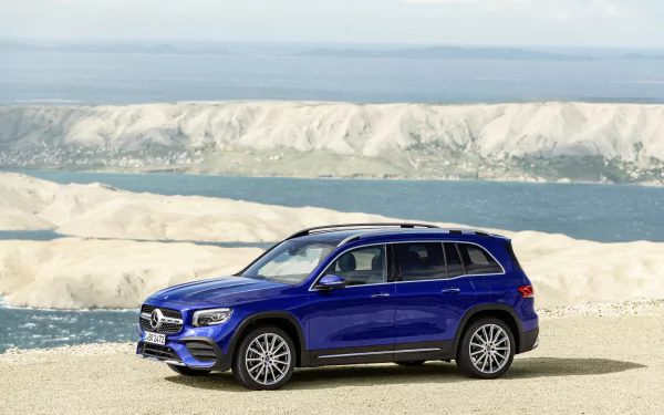 SUV car Mercedes-Benz vehicle Mercedes-Benz GLB-Class HD Desktop Wallpaper | Background Image