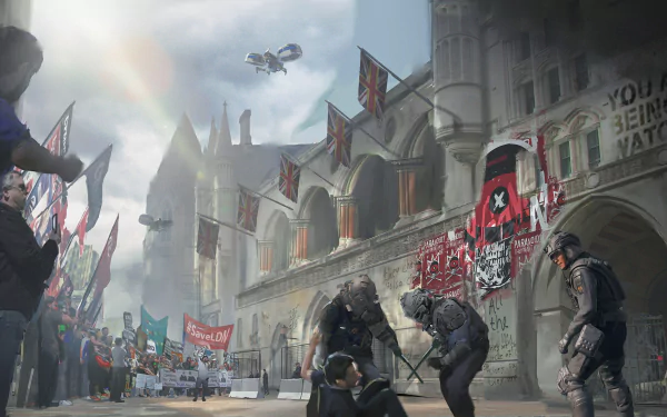 video game Watch Dogs: Legion HD Desktop Wallpaper | Background Image