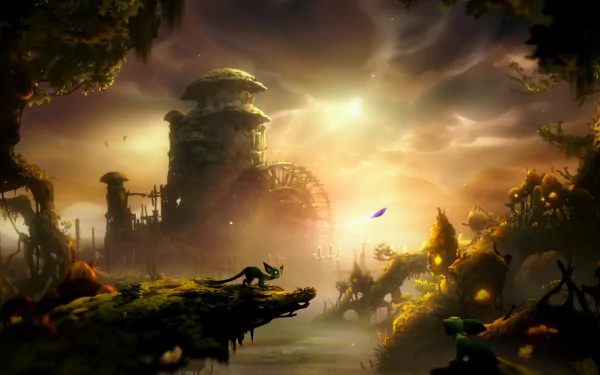video game Ori and the Will of the Wisps HD Desktop Wallpaper | Background Image