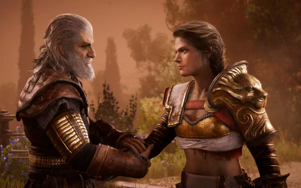 Kassandra (Assassin's Creed) video game Assassin's Creed Odyssey HD Desktop Wallpaper | Background Image