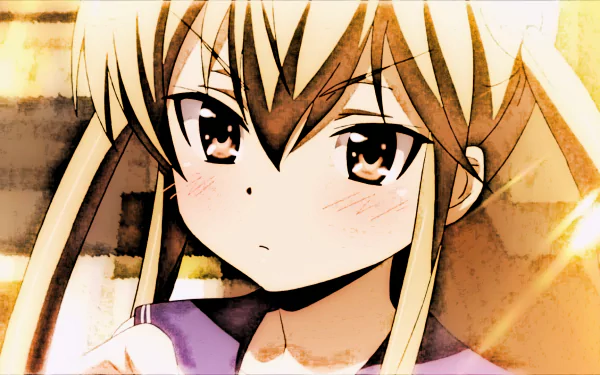 Karen Fujisaki Anime My Wife is the Student Council President HD Desktop Wallpaper | Background Image