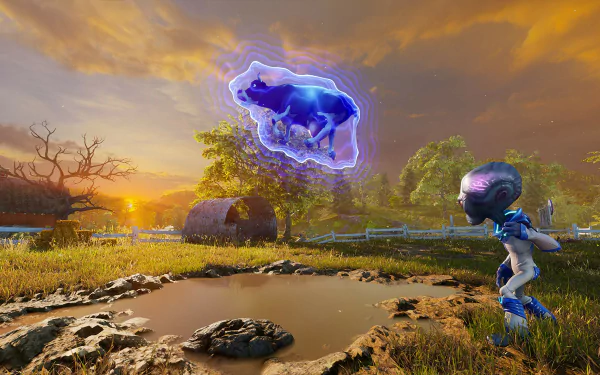 video game Destroy All Humans! HD Desktop Wallpaper | Background Image