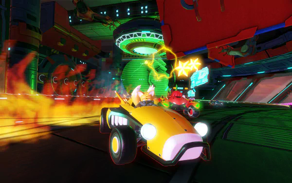 video game Team Sonic Racing HD Desktop Wallpaper | Background Image