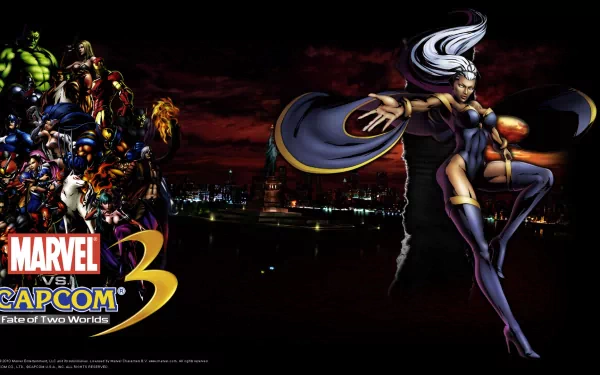Amaterasu Storm (Marvel Comics) Wolverine Iron Man Hulk Captain America Marvel vs. Capcom video game Marvel vs. Capcom 3: Fate of Two Worlds HD Desktop Wallpaper | Background Image