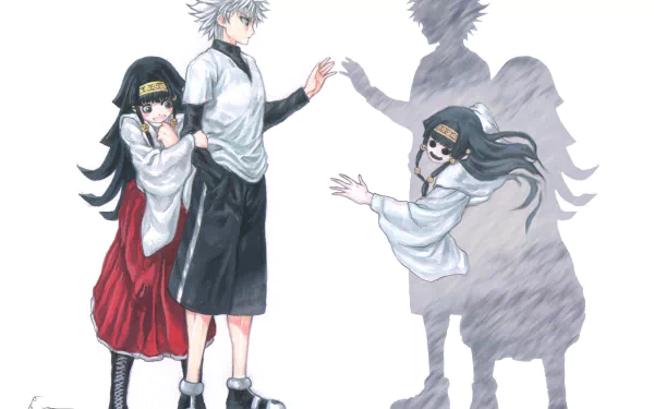 Killua Zoldyck Alluka Zoldyck Anime Hunter x Hunter HD Desktop Wallpaper | Background Image