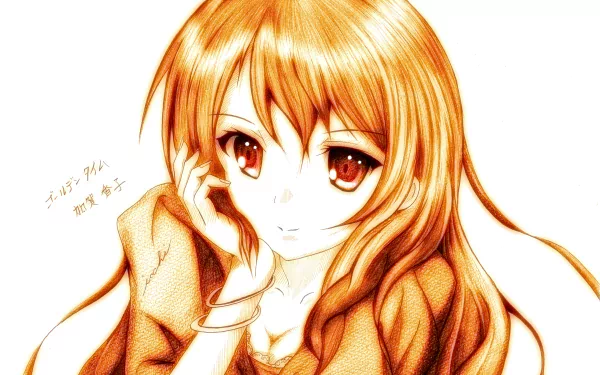 Kaga Kouko Anime Golden Time HD Desktop Wallpaper | Background Image