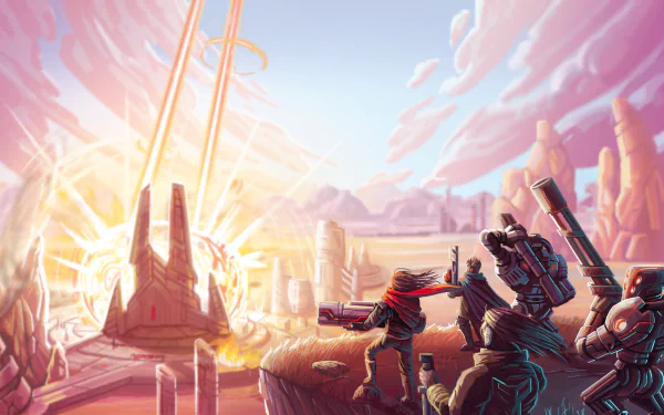 video game Star Renegades HD Desktop Wallpaper | Background Image