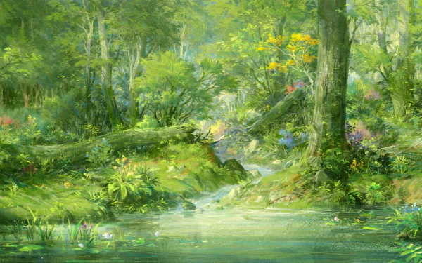  Forest pond by Jaecheol Park