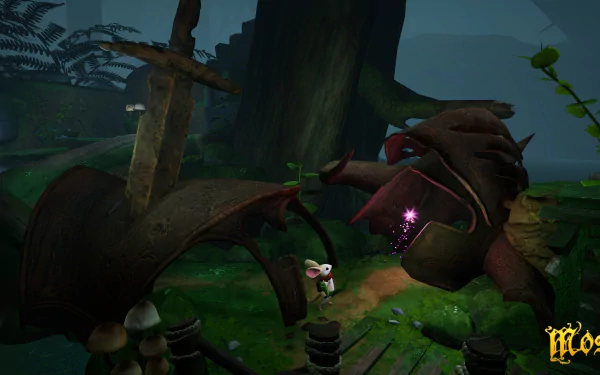 Moss (Video Game) video game HD Desktop Wallpaper | Background Image