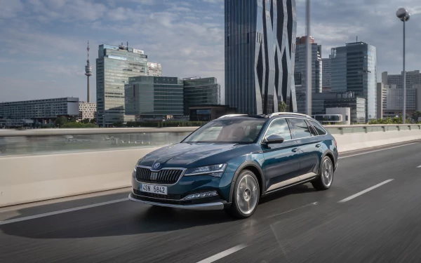 car Skoda vehicle Skoda Superb Scout HD Desktop Wallpaper | Background Image