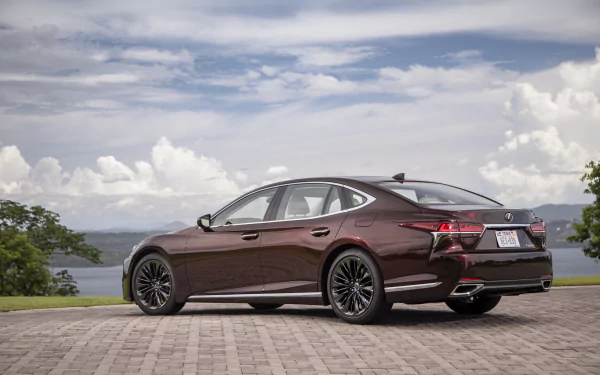 brown car car Lexus Lexus LS vehicle Lexus LS 500 HD Desktop Wallpaper | Background Image