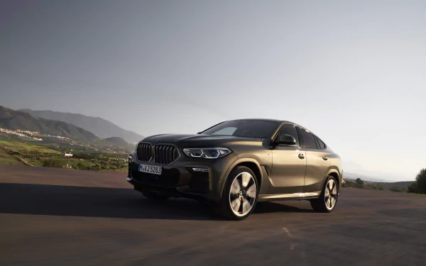 SUV car BMW BMW X6 M50i vehicle BMW X6 HD Desktop Wallpaper | Background Image