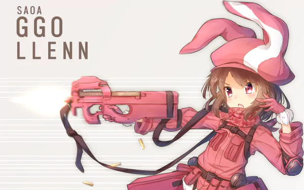 LLENN (Sword Art Online) Anime Sword Art Online Alternative: Gun Gale Online HD Desktop Wallpaper | Background Image