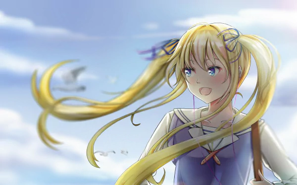 Eriri Spencer Sawamura Anime Saekano: How to Raise a Boring Girlfriend HD Desktop Wallpaper | Background Image