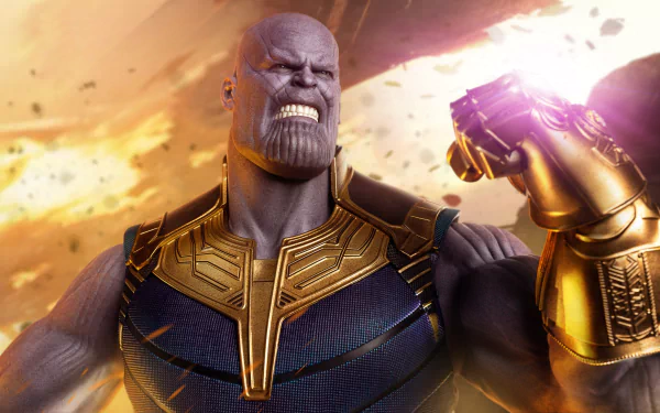 Infinity Gauntlet Comic Thanos HD Desktop Wallpaper | Background Image