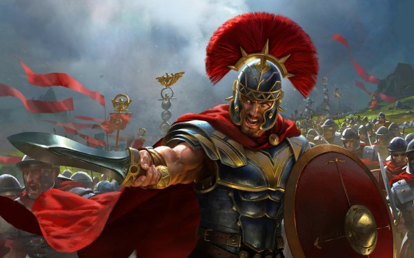 Fantasy Warrior Roman Legionary Sword Roman Centurion Roman Legion HD Wallpaper | Background Image