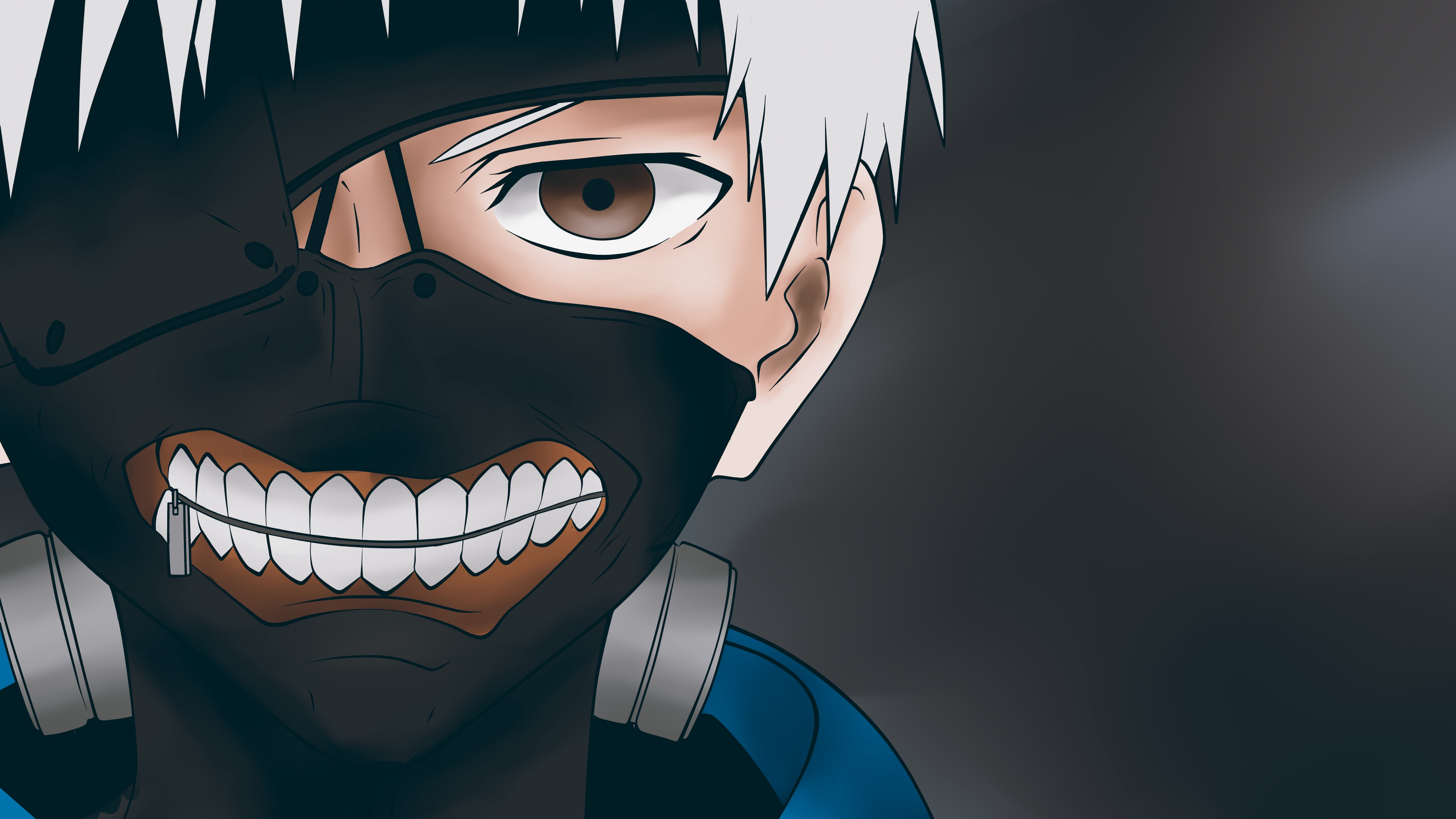 Tokyo Ghoul Ken Kaneki Portrait UHD 4K Wallpaper