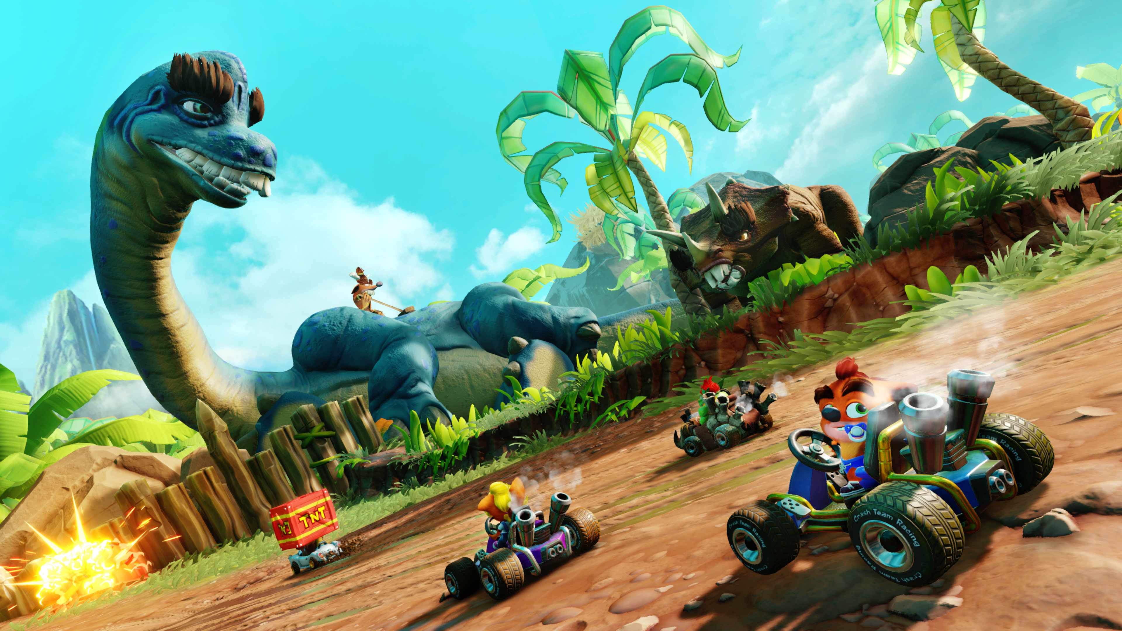 Video Game Crash Team Racing HD Wallpaper | Background Image