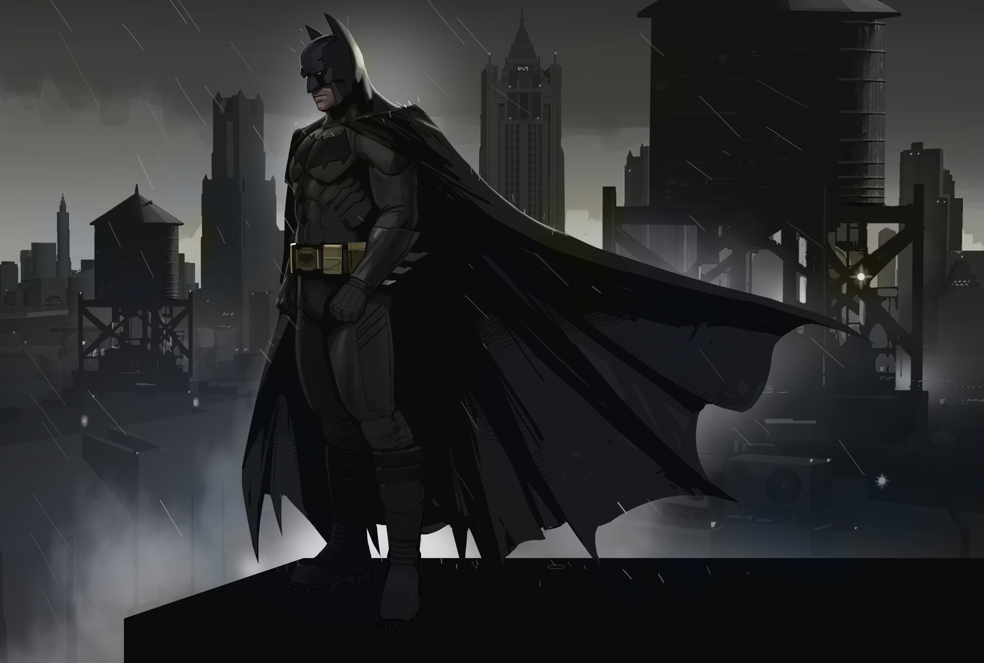 Comics Batman HD Wallpaper by Brian Matyas