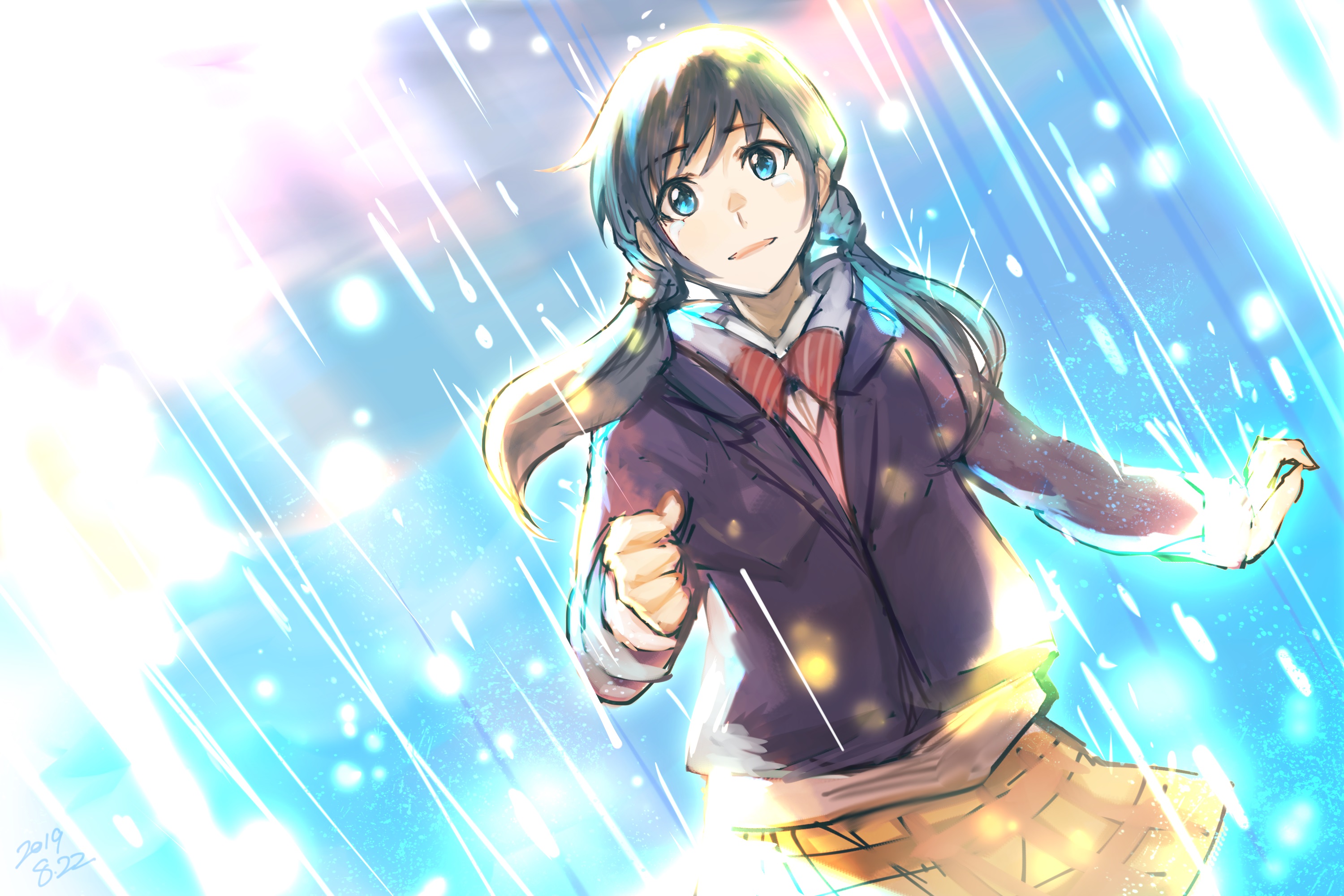Download Hina Amano Anime Weathering With You HD Wallpaper by のん