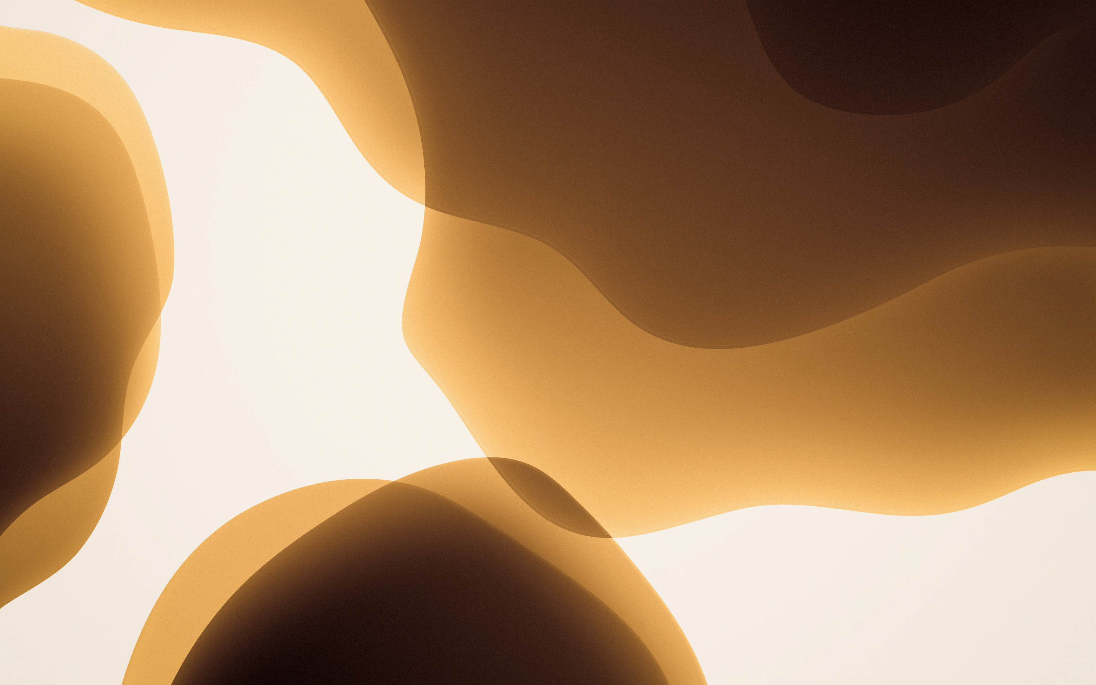 iOS 13 Wallpaper - Gold (Light) by AR72014