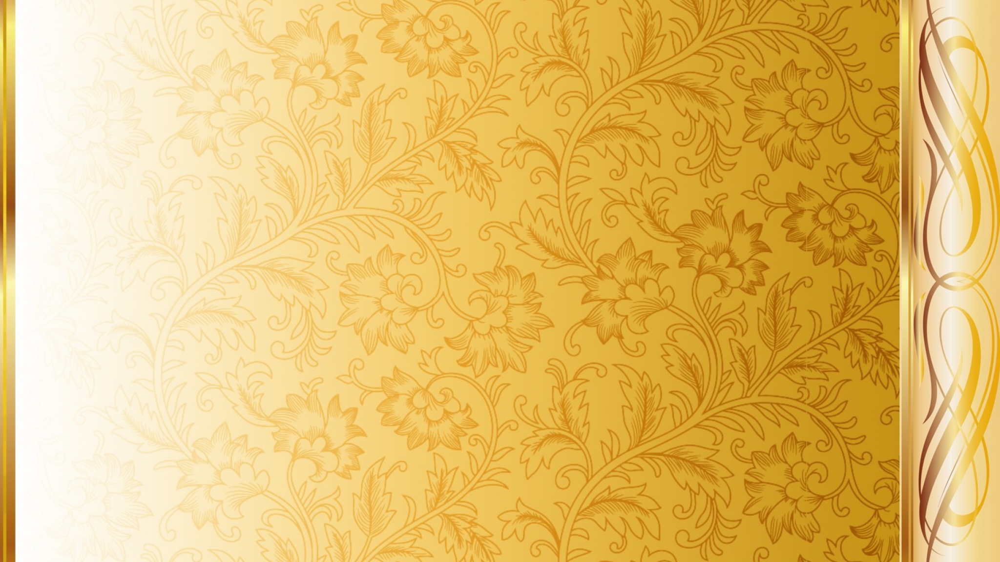 gold and white wallpaper hd