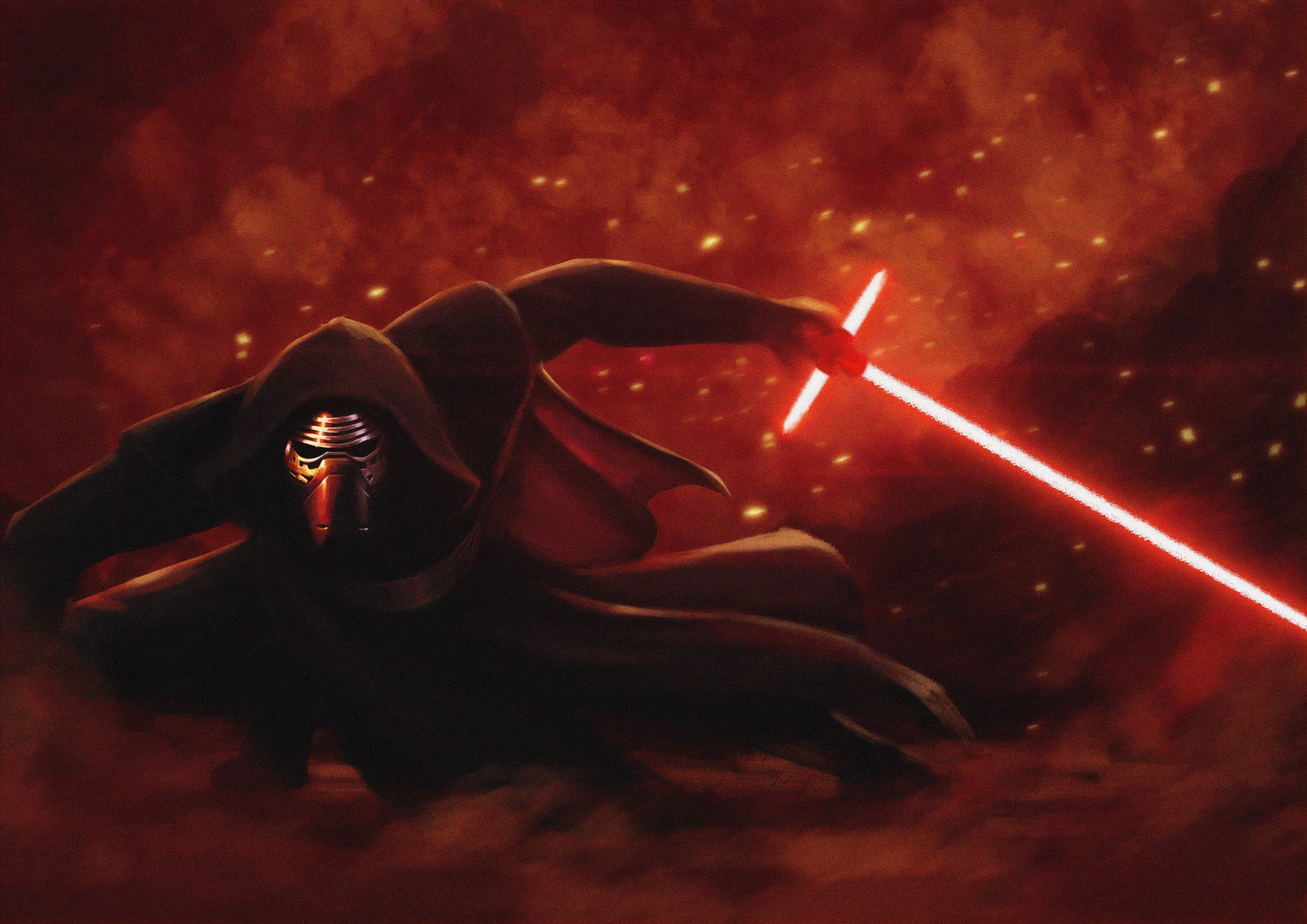 Download Lightsaber Kylo Ren Video Game Star Wars 4k Ultra HD Wallpaper