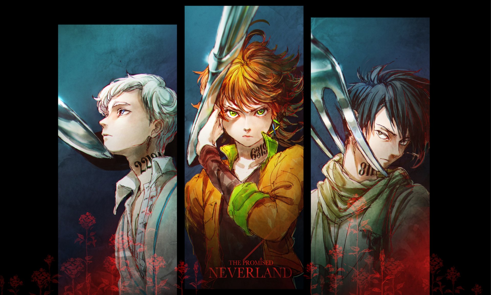The Promised Neverland HD Wallpaper | Background Image | 2400x1443