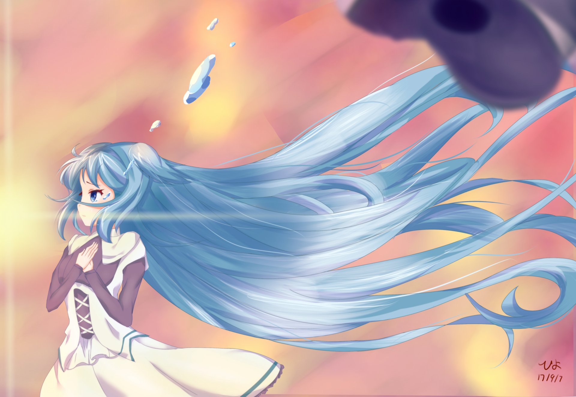 Download Chtholly Nota Seniorious Anime SukaSuka 4k Ultra HD Wallpaper