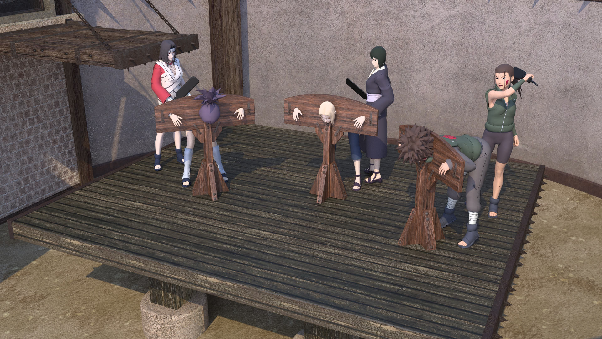 Download Anko Mitarashi Kurenai Yūhi Shizune (Naruto) Tsume Inuzuka Hana Inuzuka Tsunade (Naruto) Anime Naruto HD Wallpaper by Shinteo