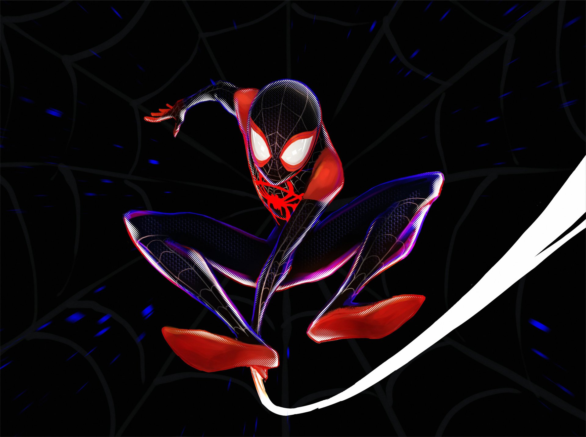 Download Spider Man Miles Morales Movie Spider-Man: Into The Spider-Verse 4k Ultra HD Wallpaper