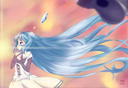 Chtholly Nota Seniorious Anime SukaSuka HD Desktop Wallpaper | Background Image