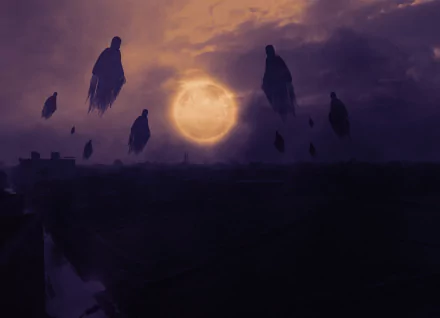 dark ghost HD Desktop Wallpaper | Background Image